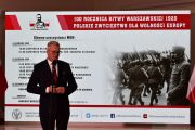 Spotkanie informacyjne na temat 100. Rocznicy Bitwy Warszawskiej 1920 roku., Krzysztof Kudera